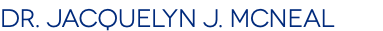 Dr. Jacquelyn J. McNeal